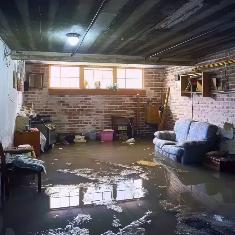 Flooded Basement Cleanup in East Troy, WI